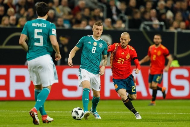 David Silva Espanya Alemanya   EFE