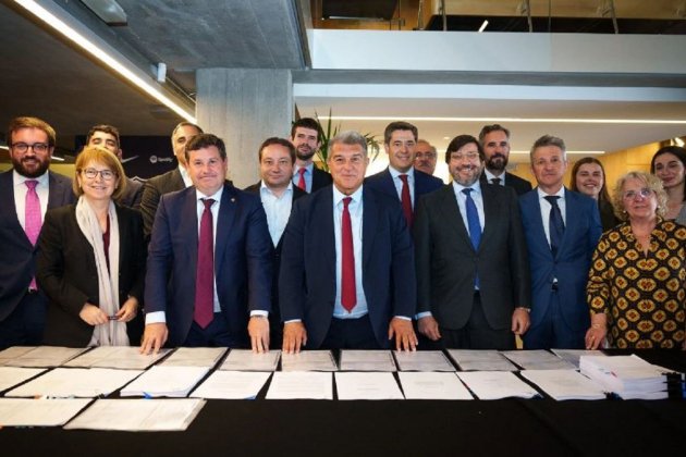 Joan Laporta espai barça FC Barcelona Joan Laporta espai barça FC Barcelona