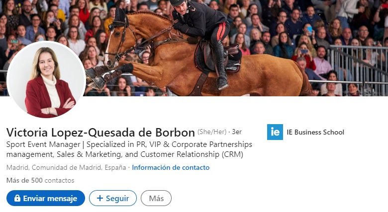 Victoria López Quesada Borbó Dos Sicilias LinkedIn