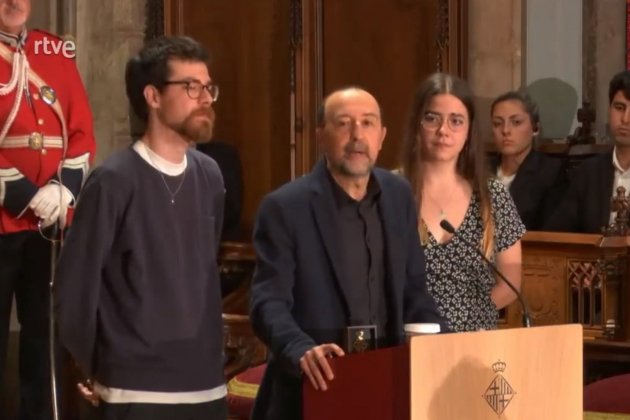Manel Lucas i els fills Marcel i Marina TVE Manel Lucas i els fills Marcel i Marina TVE