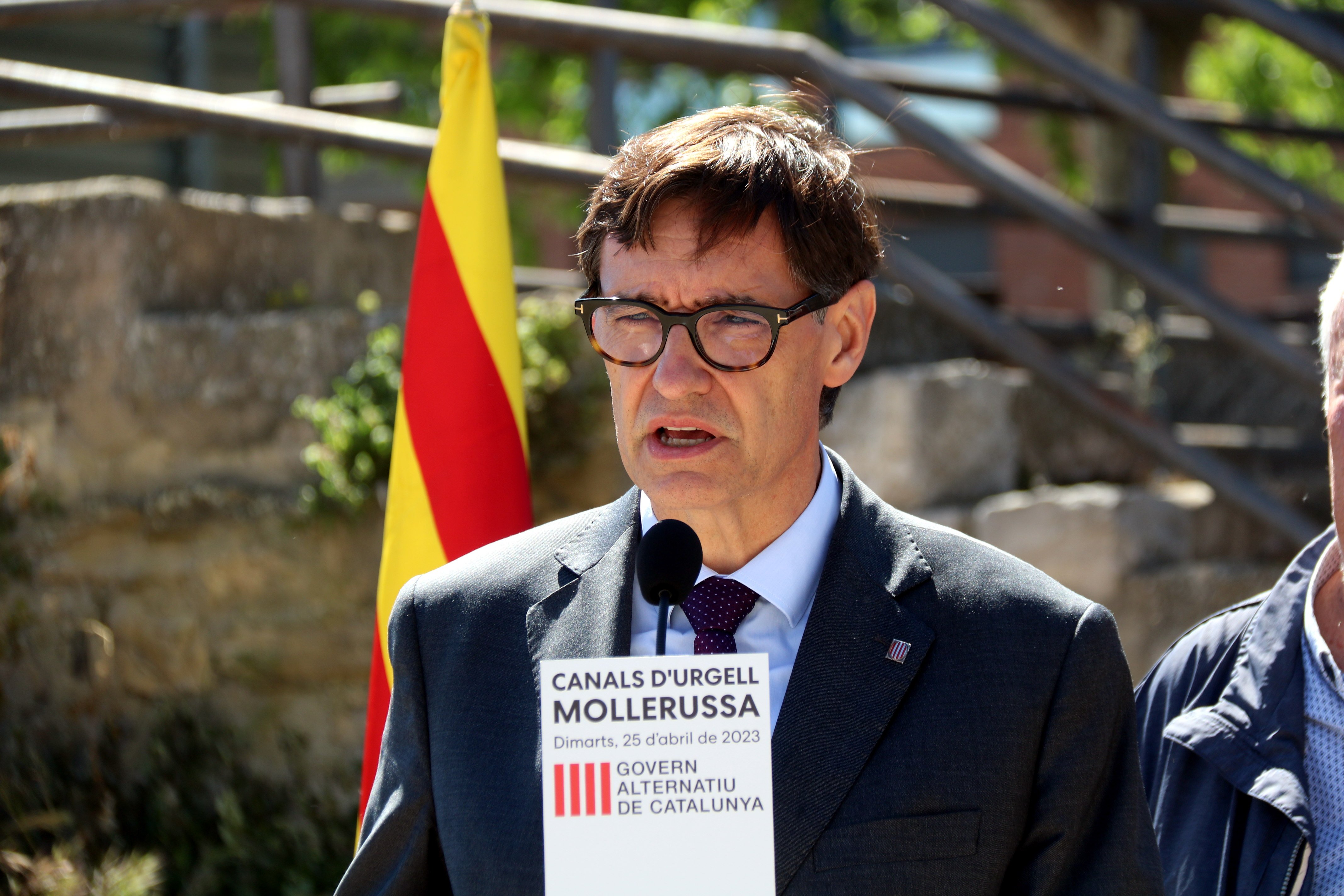 Illa reclama a Teresa Jordà que el Govern lideri el camí per modernitzar el Canal d'Urgell