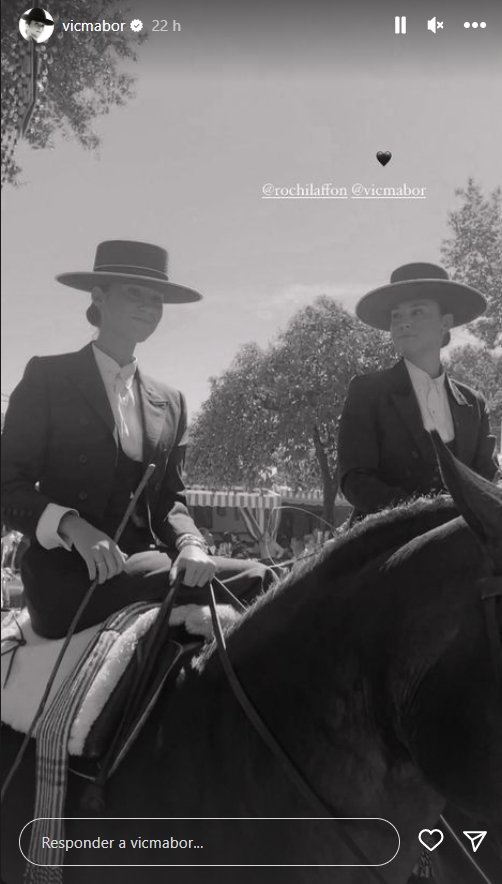 Victoria Federica a caballo Feria de Abril Instagram