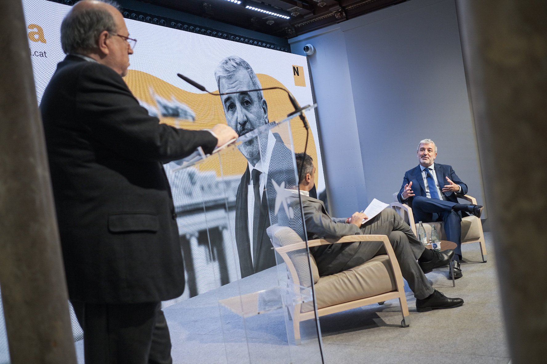 Jaume Collboni cara a cara el nacional foto carlos baglietto