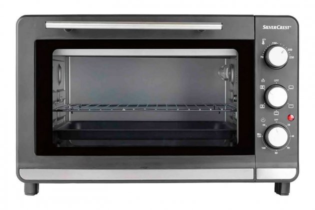 Forn elèctric amb graella de SilverCrest