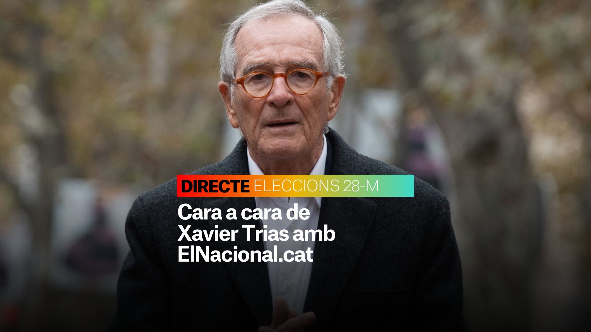 Cara a cara de Xavier Trias amb 'ElNacional.cat' | Eleccions Municipals 2023