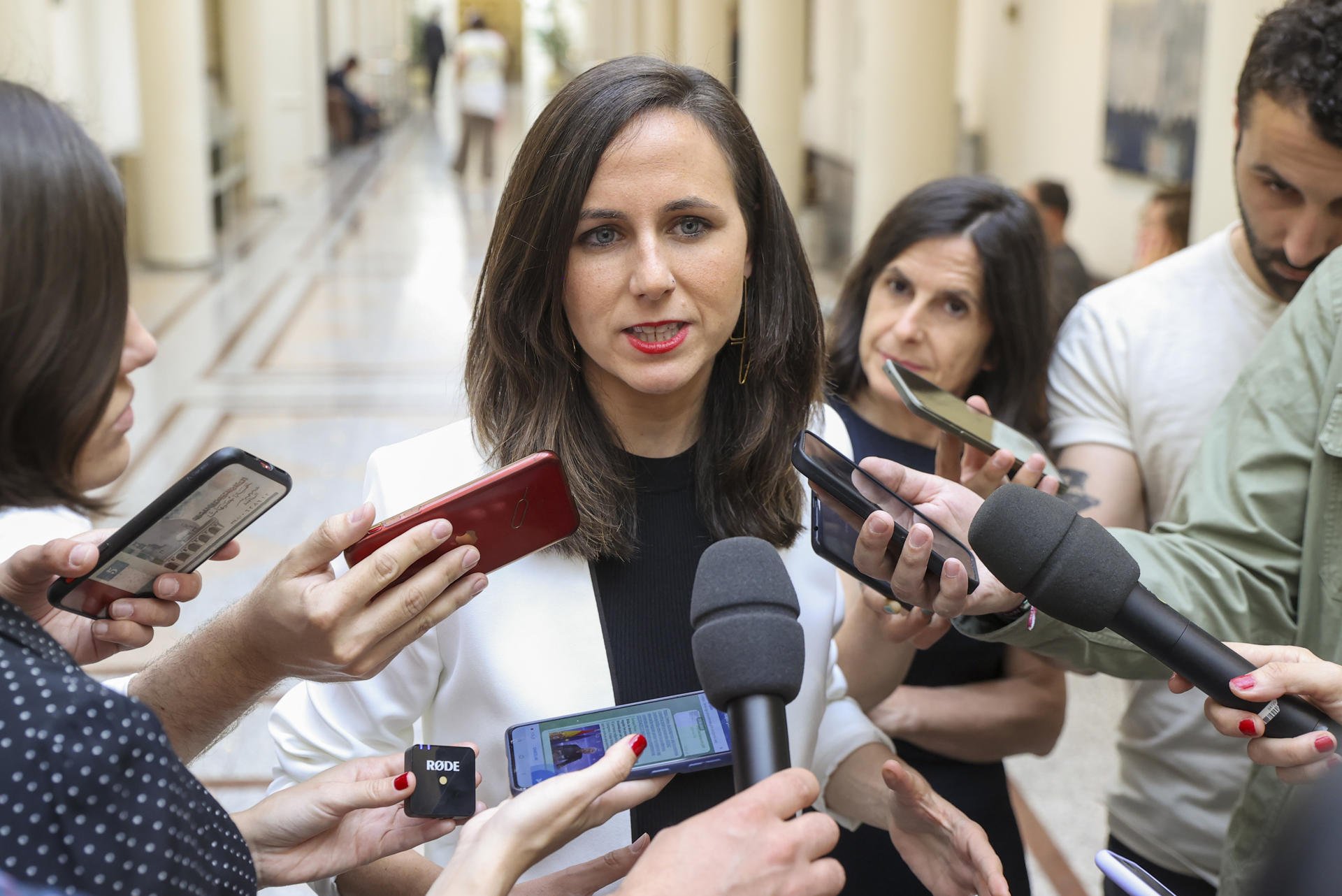 Ione Belarra pide dinero a las bases de Podemos para financiar la televisión de Pablo Iglesias