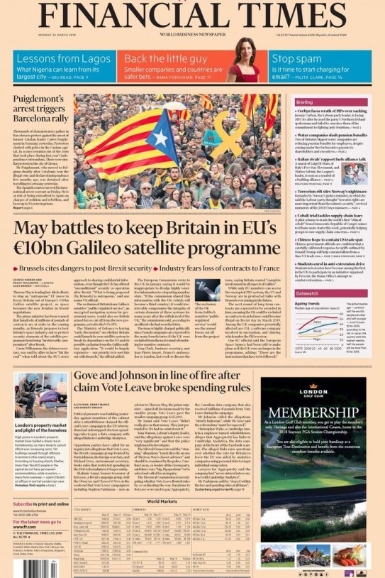 portada financial Times