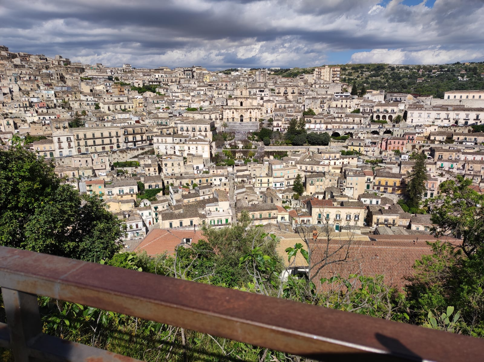 Mòdica. Vista de la ciutat