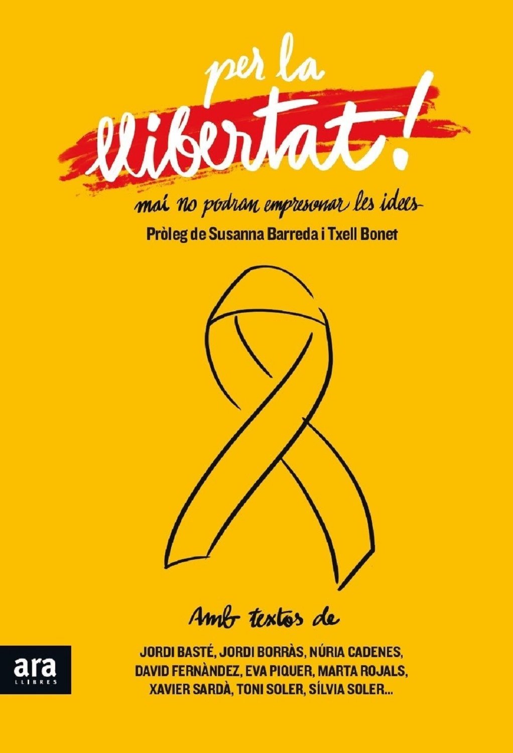 'Per la llibertat': el libro que recoge las cartas de los presos políticos