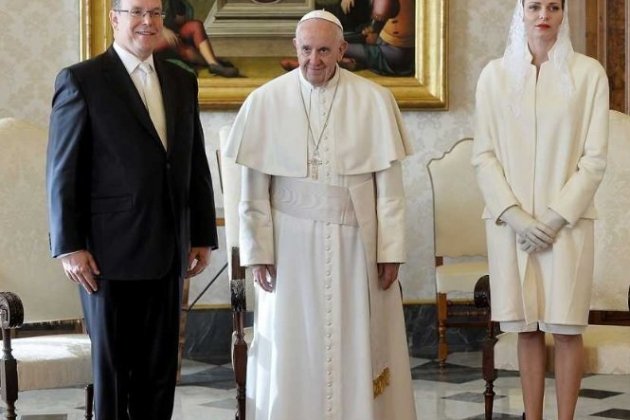 Charlène Monaco Papa Roma Alberto II RTVE Charlène Monaco Papa Roma Alberto II RTVE