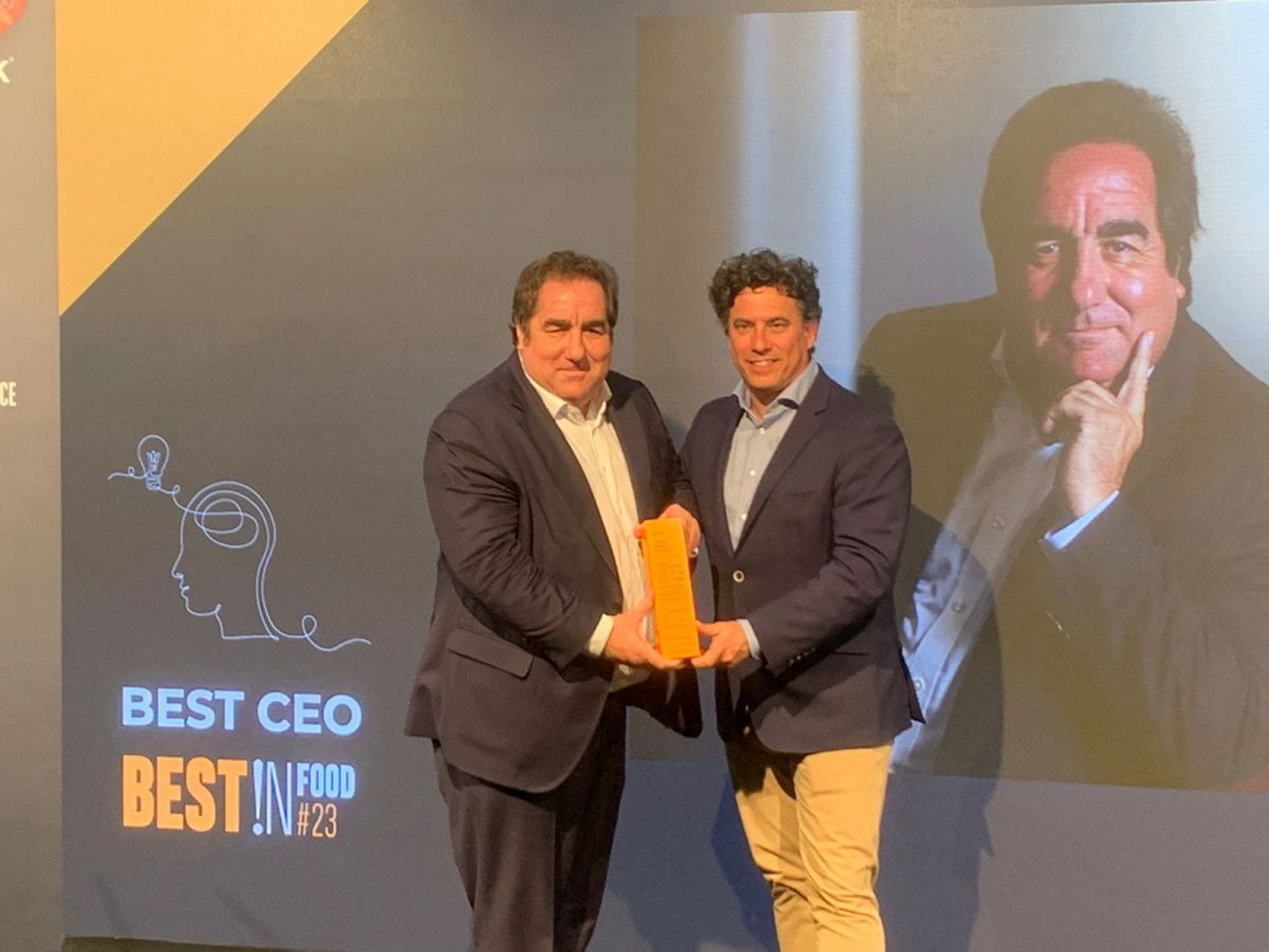 Los Best!N Food Awards 2023 reconocen el trabajo de Fernando Fernández con el premio al mejor CEO