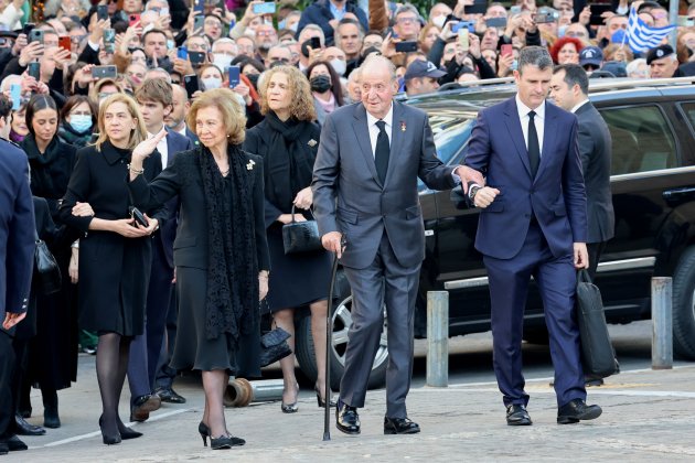 Juan Carlos, Sofía, Elena, Cristina Europa Press