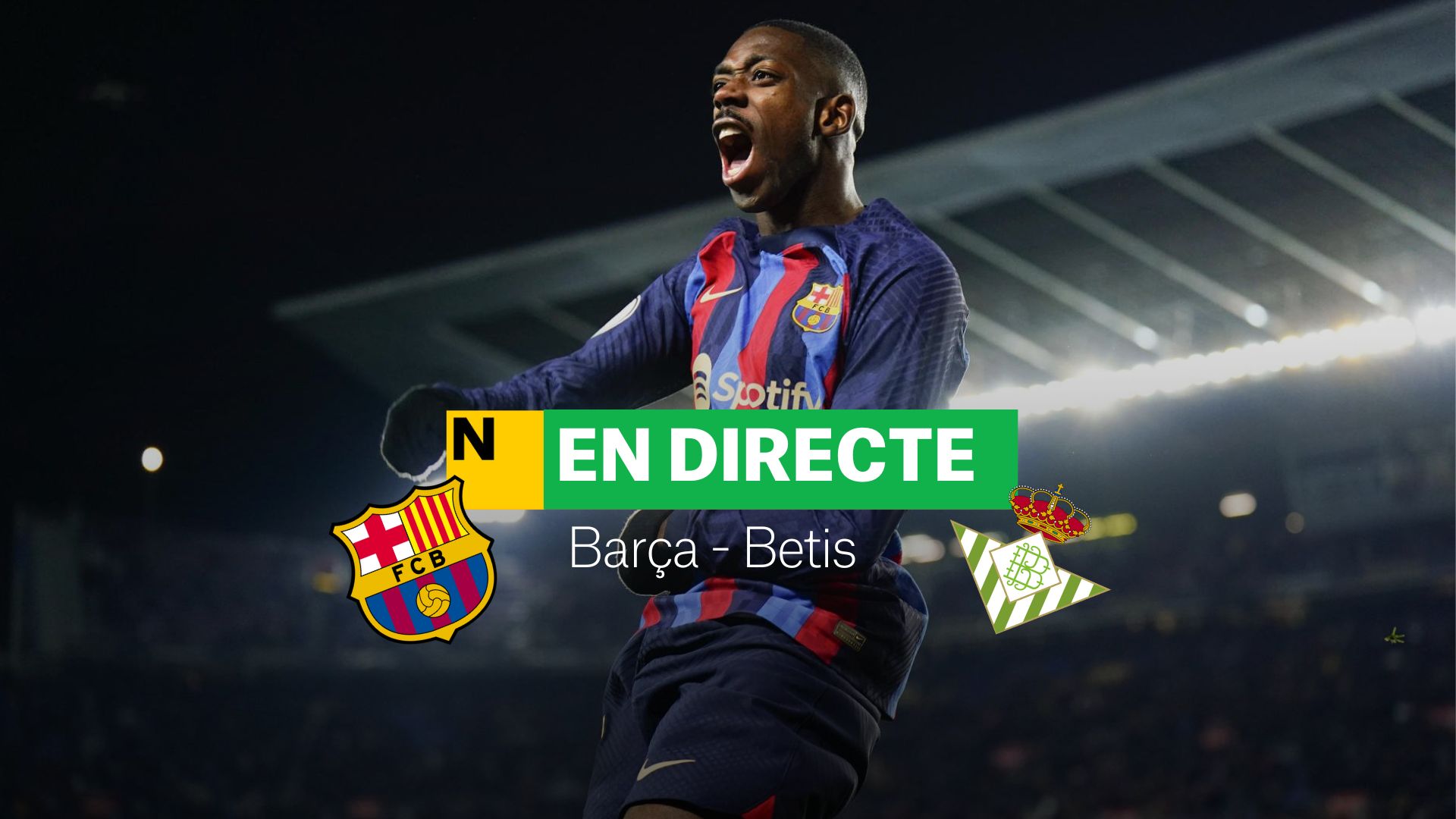 Barça - Betis de la Lliga Santander | Resultat, resum i gols