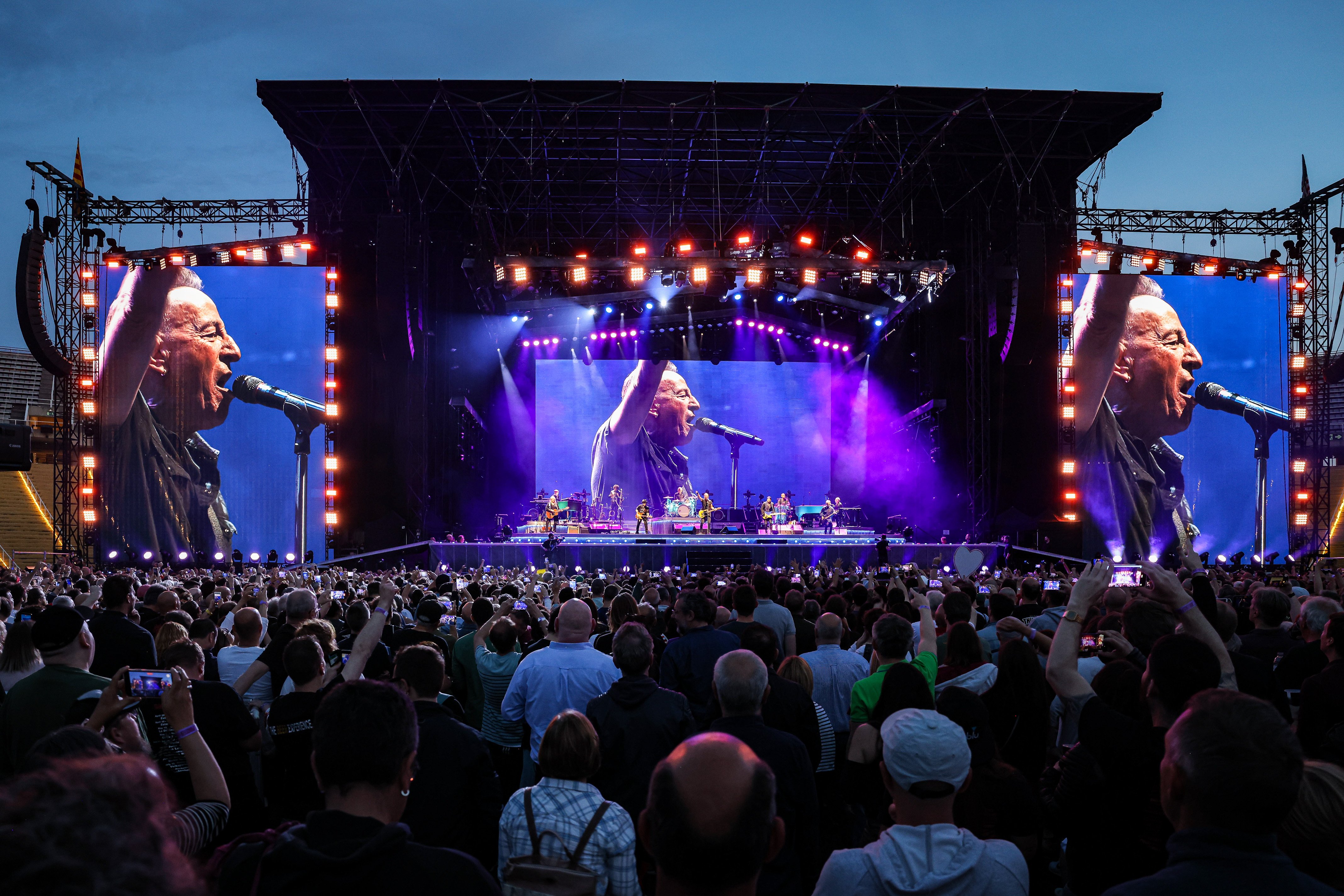 Concierto Bruce Sprignsteen Barcelona. Foto: ACN/Jordi Borràs Concierto Bruce Sprignsteen Barcelona. Foto: ACN/Jordi Borràs