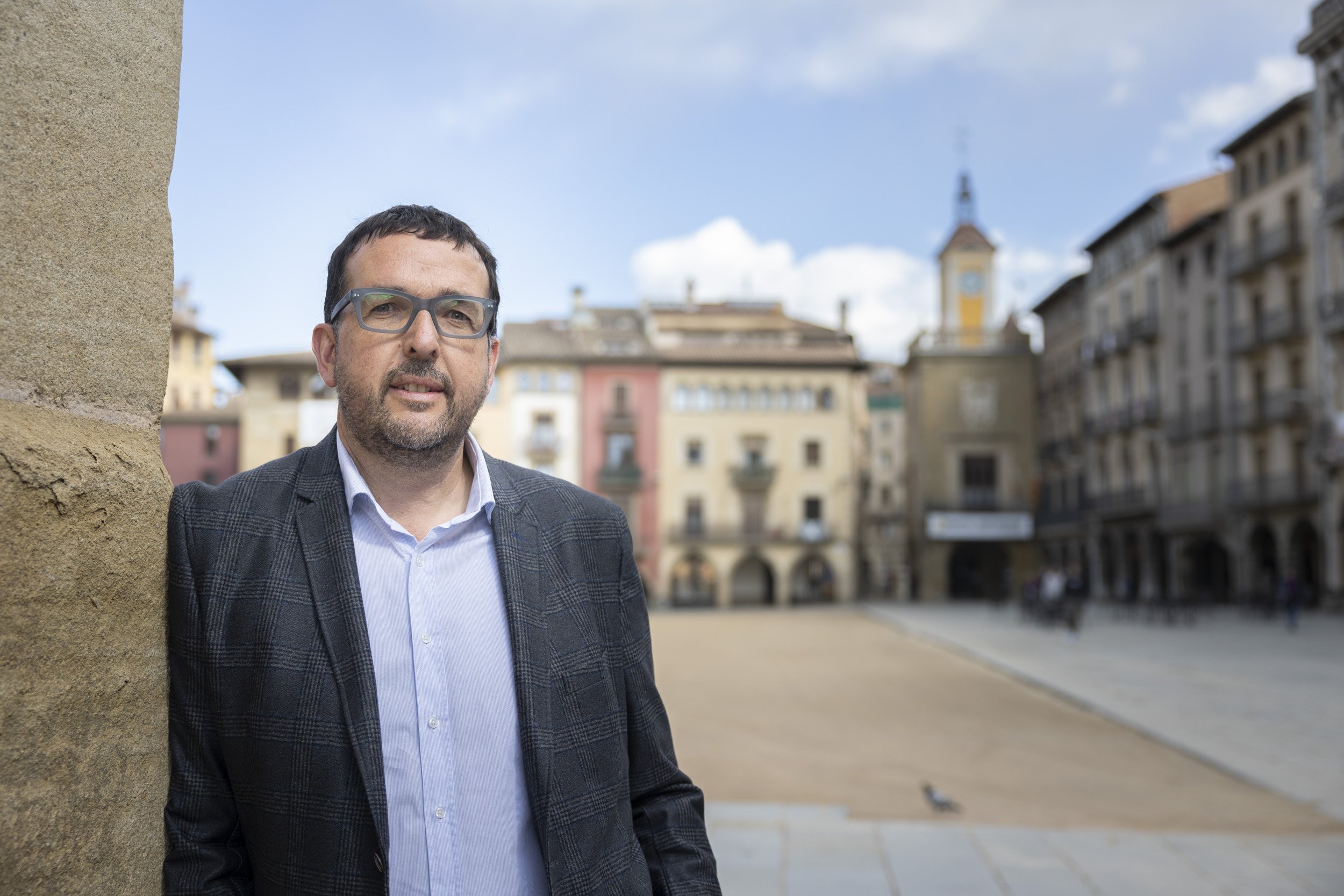 ALBERT CASTELLS candidat Junts a Vic / Foto: Montse Giralt