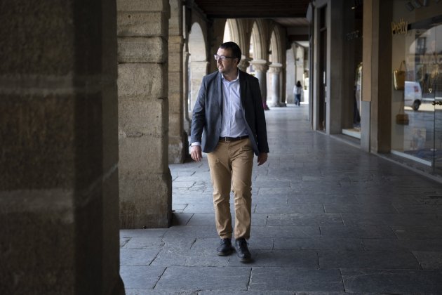 ALBERT CASTILLOS candidato Junts en Vic / Foto: Montse Giralt ALBERT CASTILLOS candidato Junts en Vic / Foto: Montse Giralt