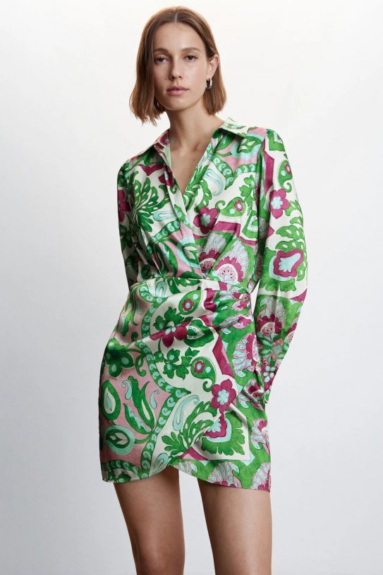 Vestit de Mànec|Mango Vestit de Mànec|Mango