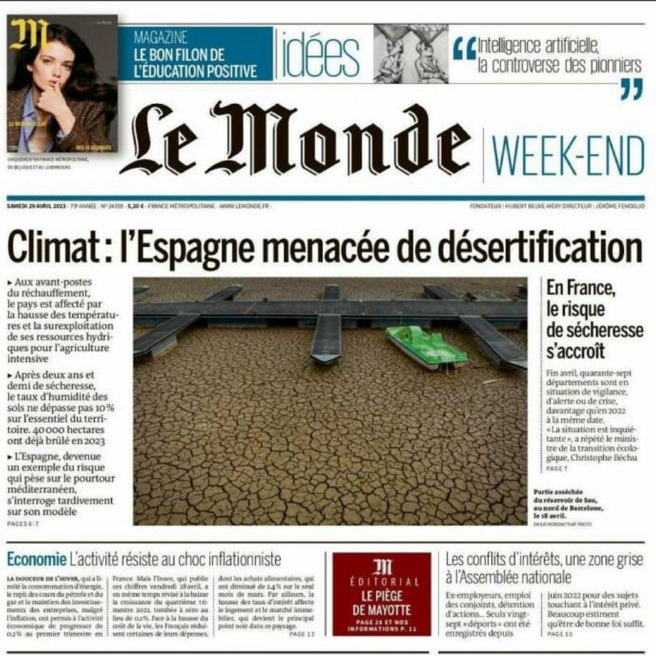 le monde sequía pantano de sau le monde sequía pantano de sau