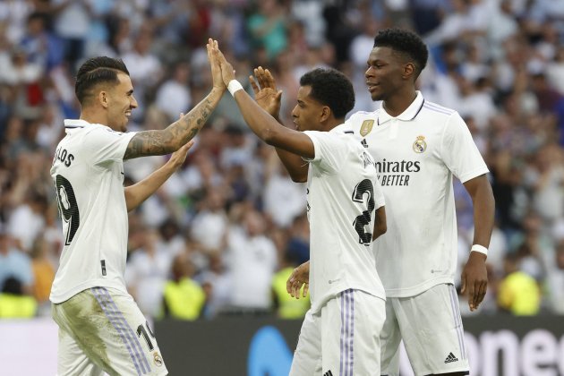 Dani Ceballos Rodrygo Goes Real Madrid Dani Ceballos Rodrygo Goes Real Madrid