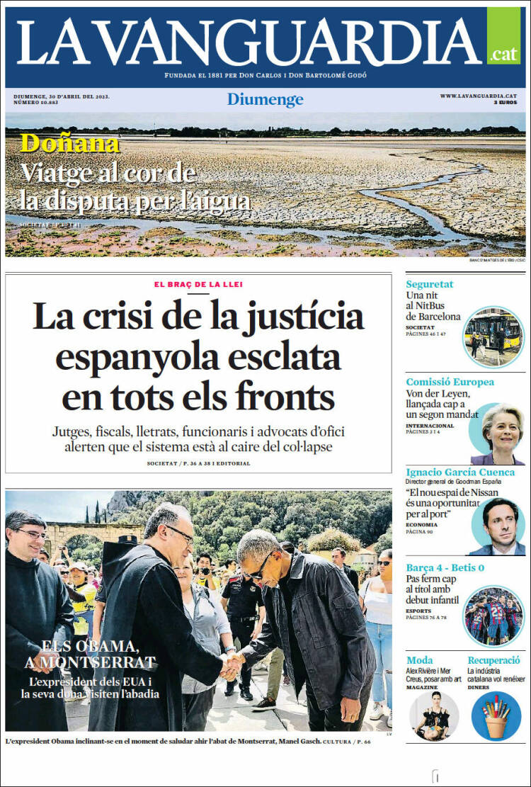 La Vanguardia CAT, 30 abril
