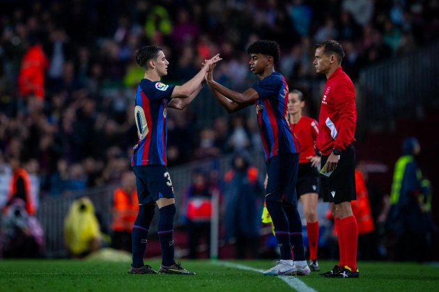 Lamini Yamal debut Barça Pablo Gavi / Foto: FC Barcelona