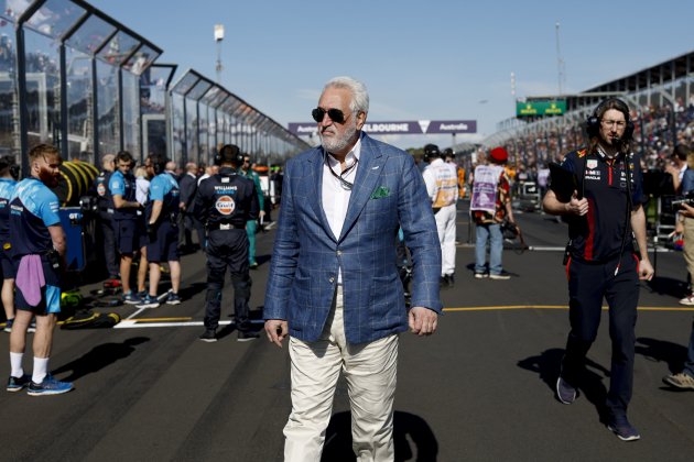 Lawrence Stroll cono rostro serio en el GP de Australia / Foto: Europa Press