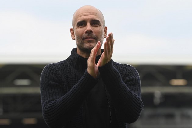 Pep Guardiola riendo aplaudiendo / Foto: EFE Pep Guardiola riendo aplaudiendo / Foto: EFE
