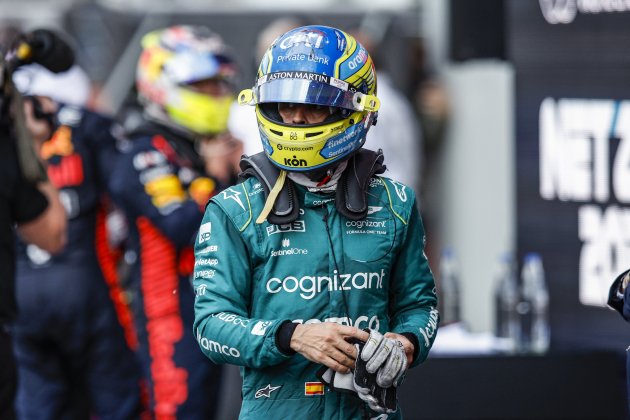 Fernando Alonso cas GP Azerbaiyan / Foto: Europa Press