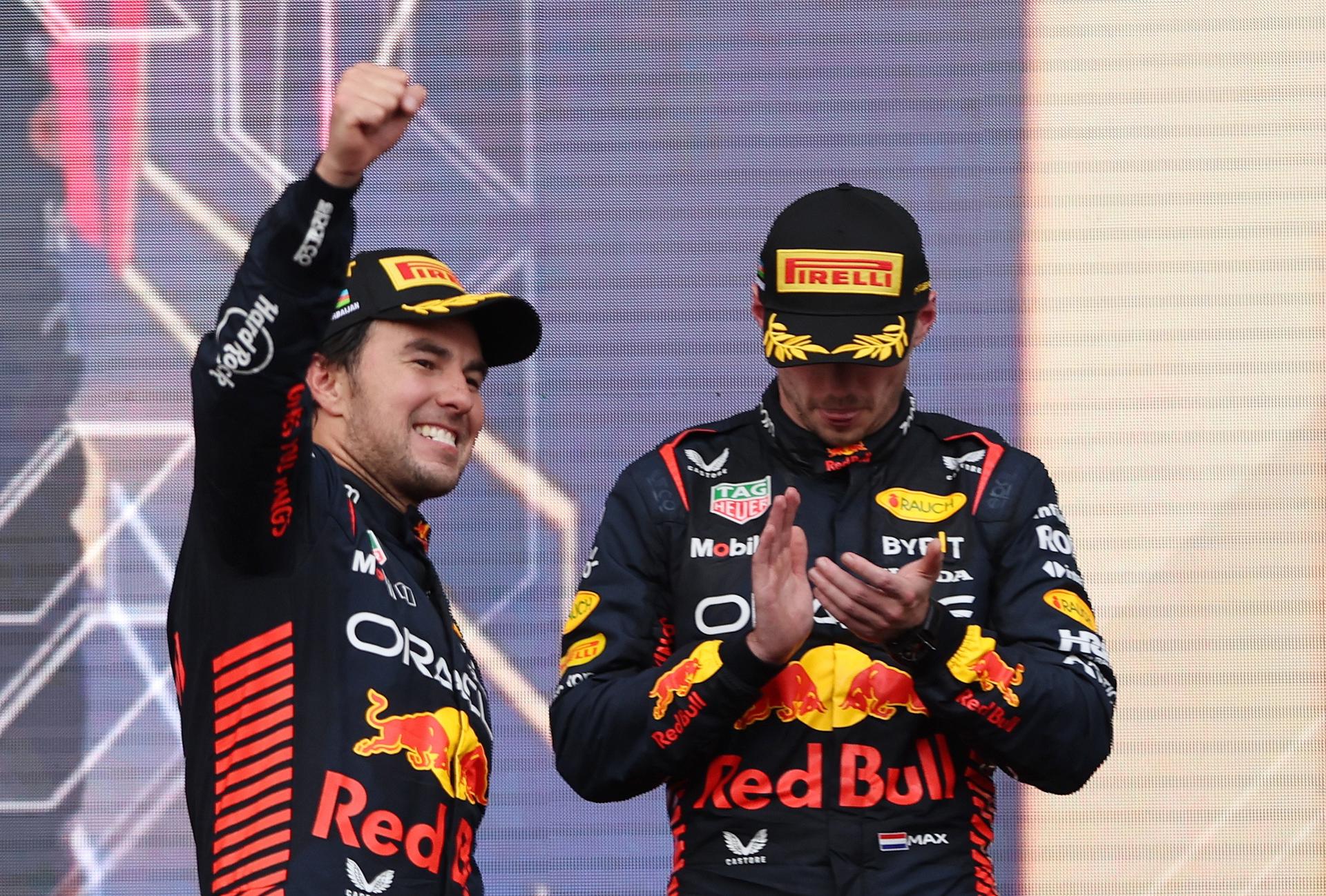 Checo Pérez, fora de Red Bull, i Max Verstappen, company del català, sorpresa a la F1