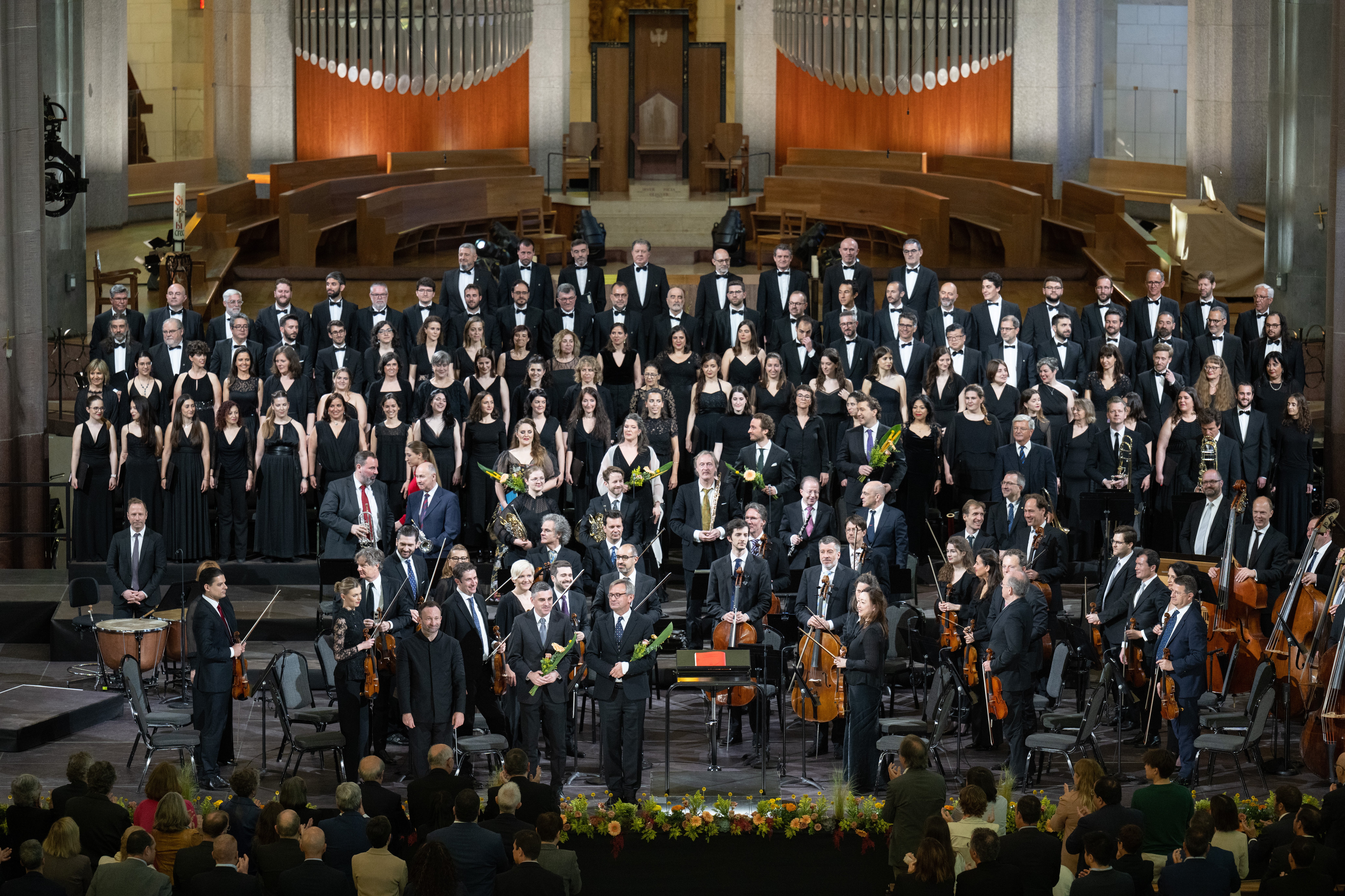 Monumental concert de la Filharmònica de Berlín i l'Orfeó Català a la Sagrada Família