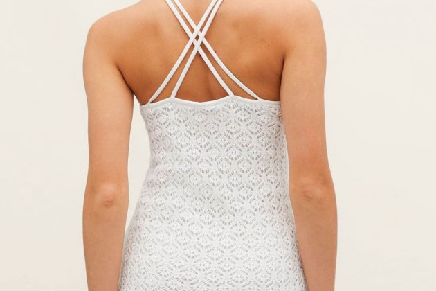 Vestido crochet cruzado Vestido crochet cruzado