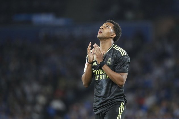 Rodrygo Goes se lamenta de una ocasion fallada / Foto: EFE Rodrygo Goes se lamenta de una ocasion fallada / Foto: EFE