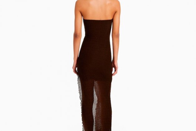 Vestit llarg bandeau blonda1 Vestit llarg bandeau blonda1
