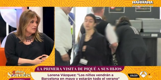 Lorena Vázquez Y ahora Sonsoles Antena 3