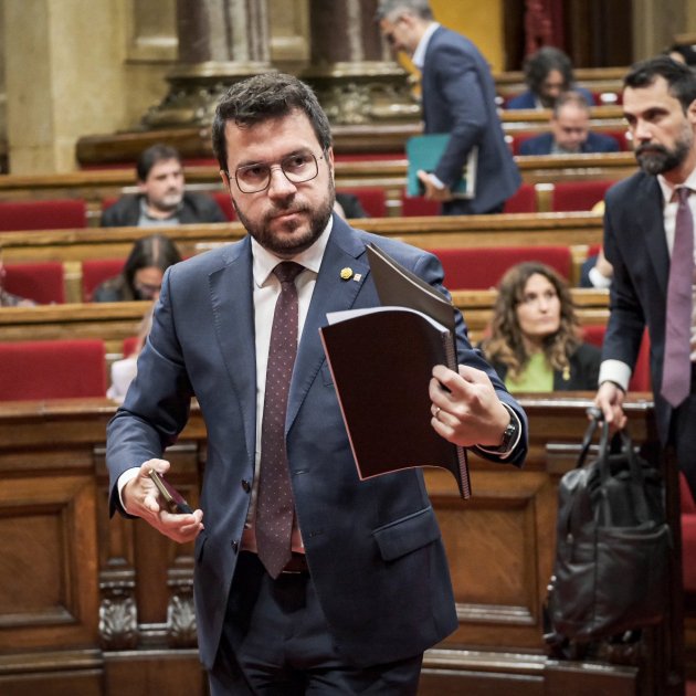 sessió control govern pere aragonès foto carlos baglietto