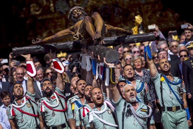 legio militar semana santa cristo buena muerte efe