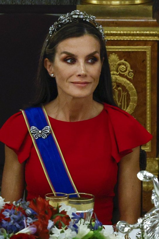 Letizia tiara Franco EFE