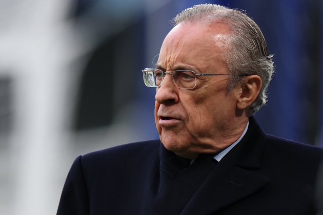 Florentino Pérez tosiendo presidente Real Madrid / Foto: Europa Press Florentino Pérez tosiendo presidente Real Madrid / Foto: Europa Press