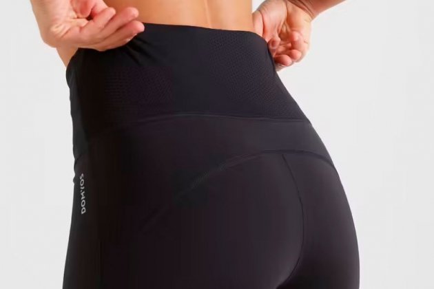 Mallas de Fitness Cardio Mujer Negro Talle Alto Moldeadoras