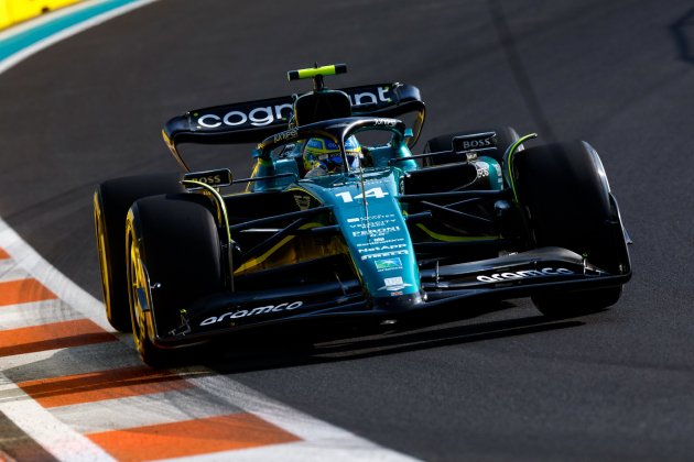 Fernando Alonso durante el GP de Miami / Foto: Europa Press Fernando Alonso durante el GP de Miami / Foto: Europa Press