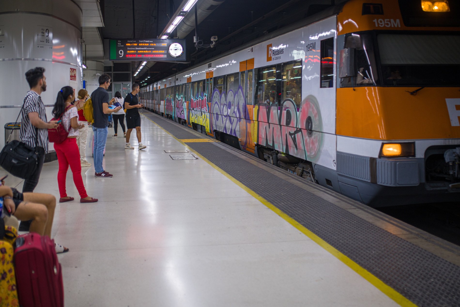 Impactants estadístiques de Rodalies: retards greus 4 de cada 5 dies i més de 2.000 trens cancel·lats