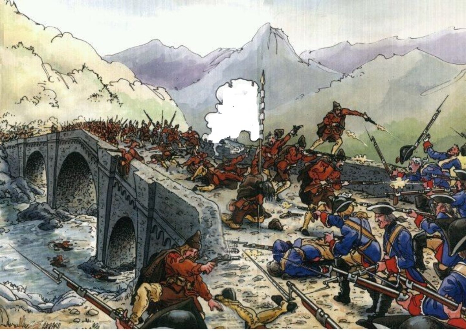 Se libra la batalla de Ponte Nove, la "Batalla de Almansa" del pueblo corso