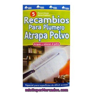 plumero atrapapolvo recambio bosque verde caja 5 u pid 15812744