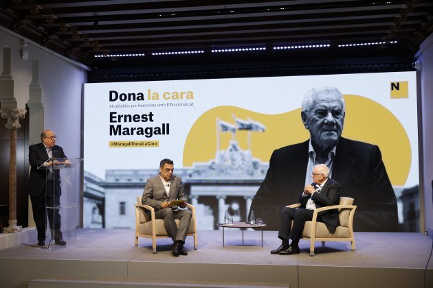 cara a cara el nacional ernest maragall foto montse giralt cara a cara el nacional ernest maragall foto montse giralt