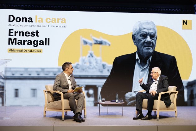 ernest maragall cara a cara el nacional foto montse giralt ernest maragall cara a cara el nacional foto montse giralt