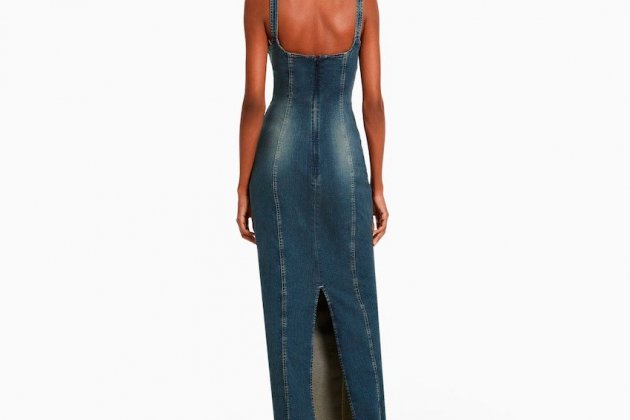 Vestit denim llarg tirants efecte lavado1 Vestit denim llarg tirants efecte lavado1