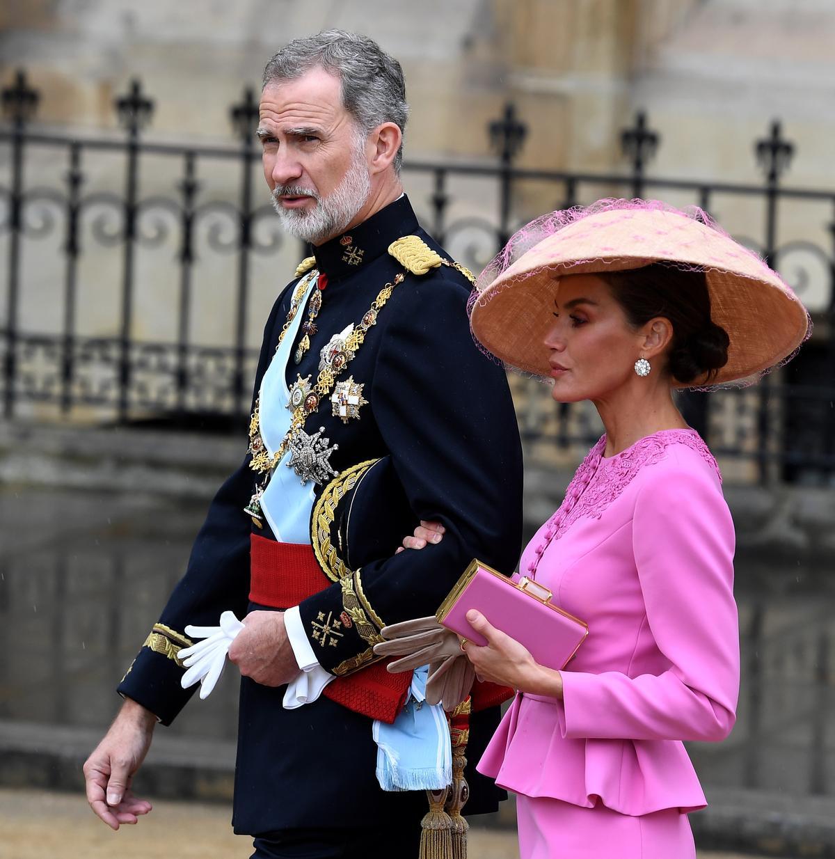 Letizia coronación carlos III efe Letizia coronación carlos III efe