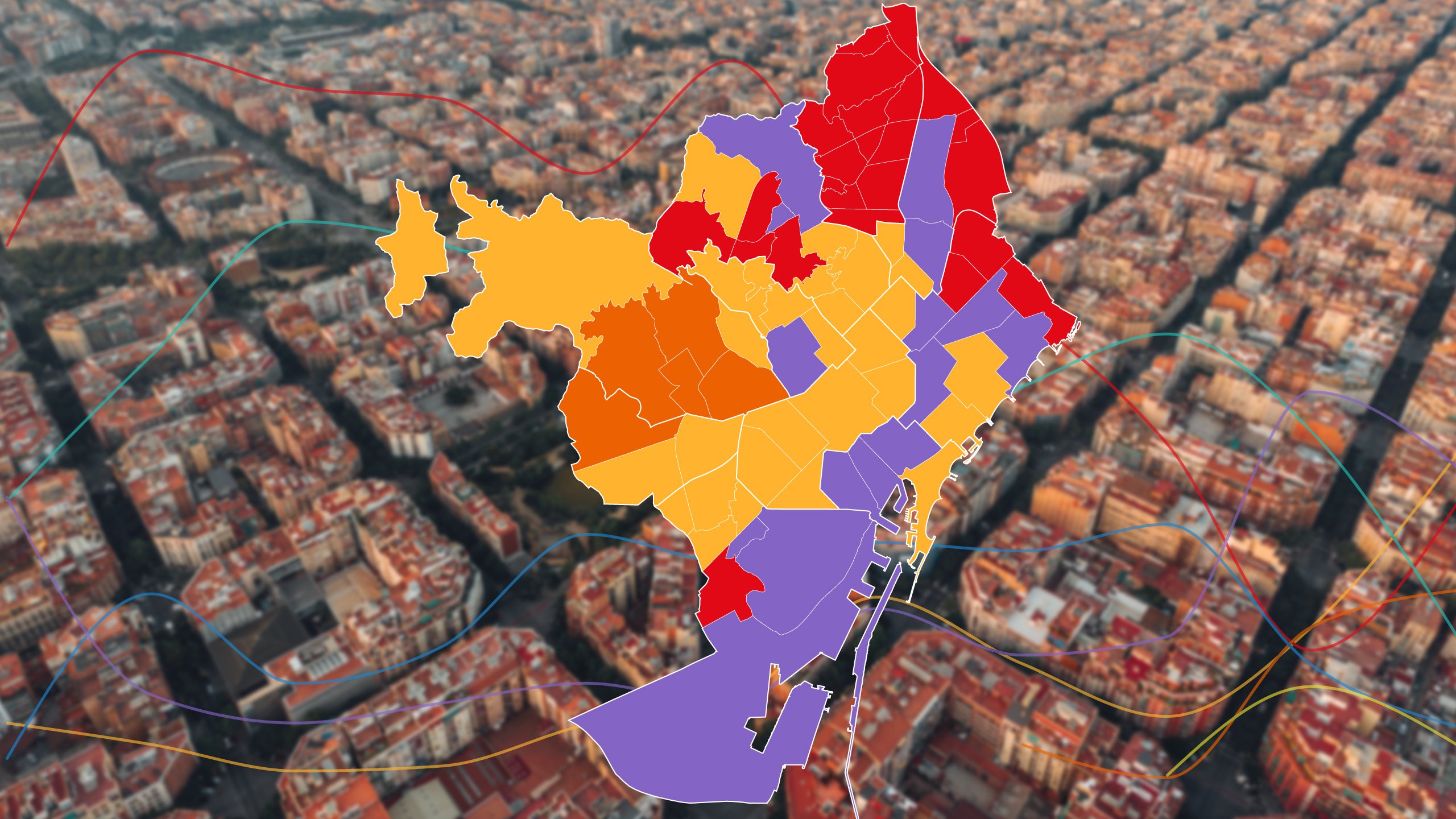 4 gráficos para entender la batalla de las elecciones municipales en Barcelona 2023