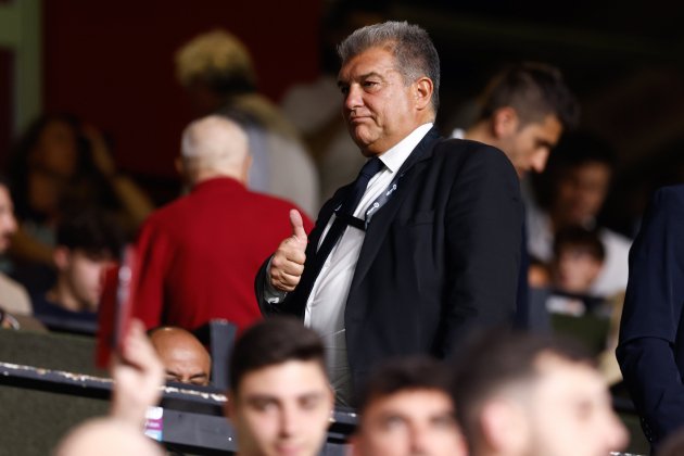 Joan Laporta Barça Rayo Vallecano / Foto: Europa Press Joan Laporta Barça Rayo Vallecano / Foto: Europa Press