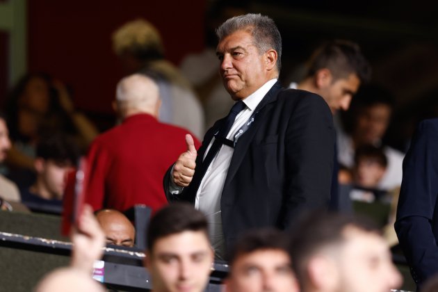 Joan Laporta Barça Rayo Vallecano / Foto: Europa Press